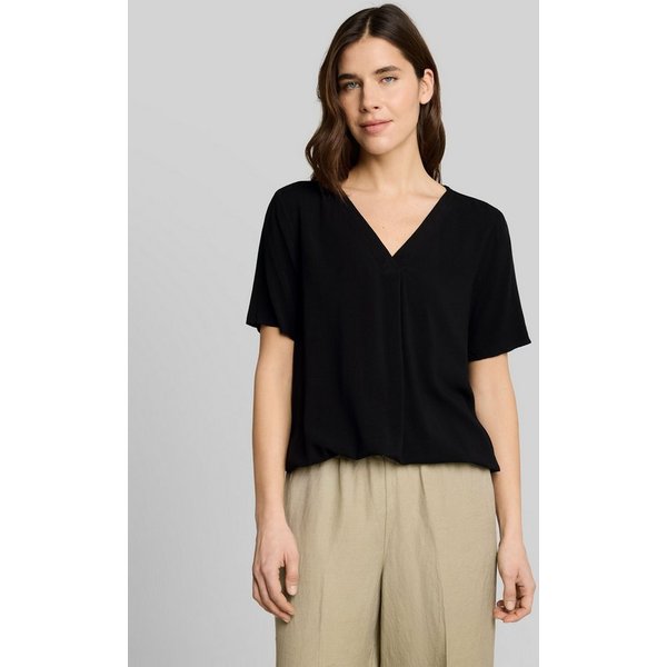 TOM TAILOR Kurzarmbluse Blusen & Shirts Bluse aus Viskose