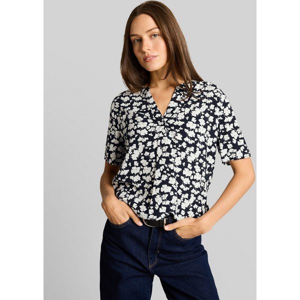 TOM TAILOR Kurzarmbluse Blusen & Shirts Bluse mit Muster