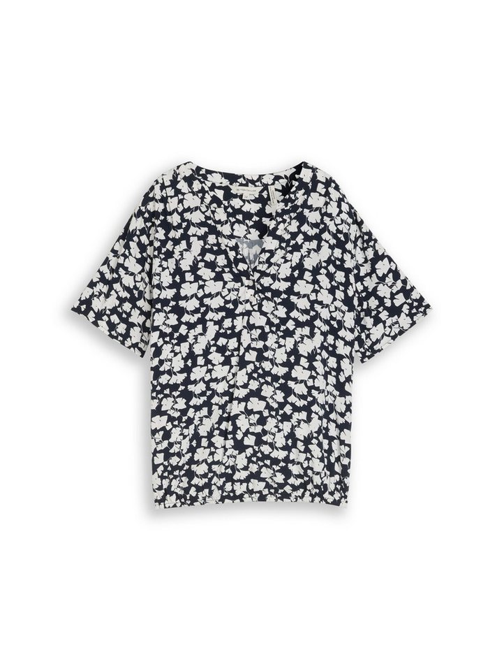 TOM TAILOR Kurzarmbluse Blusen & Shirts Bluse mit Muster – Bild 2 von 5