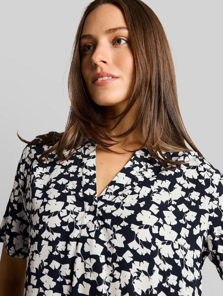 TOM TAILOR Kurzarmbluse Blusen & Shirts Bluse mit Muster – Bild 4 von 5