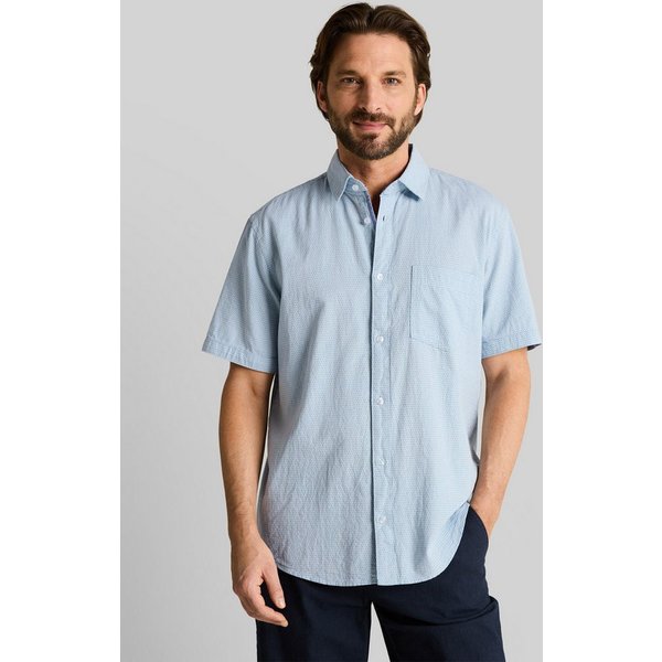 TOM TAILOR Kurzarmhemd Blusen & Shirts Regular Fit Kurzarmhemd aus Baumwolle