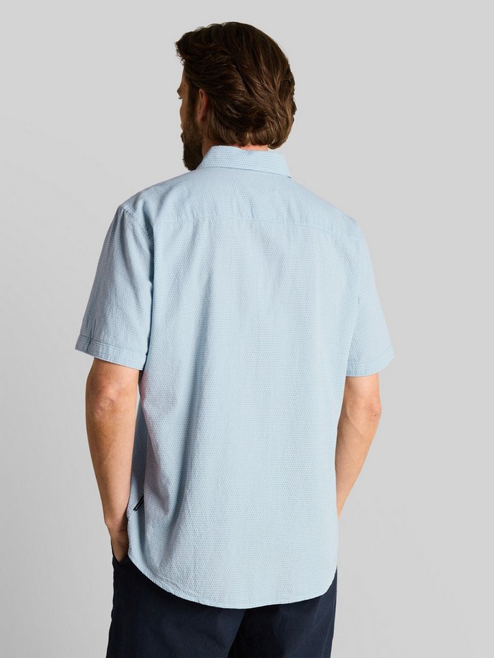 TOM TAILOR Kurzarmhemd Blusen & Shirts Regular Fit Kurzarmhemd aus Baumwolle – Bild 3 von 5