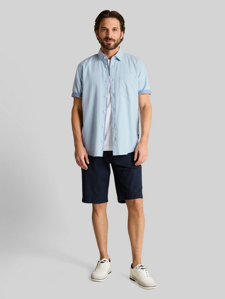 TOM TAILOR Kurzarmhemd Blusen & Shirts Regular Fit Kurzarmhemd aus Baumwolle – Bild 5 von 5