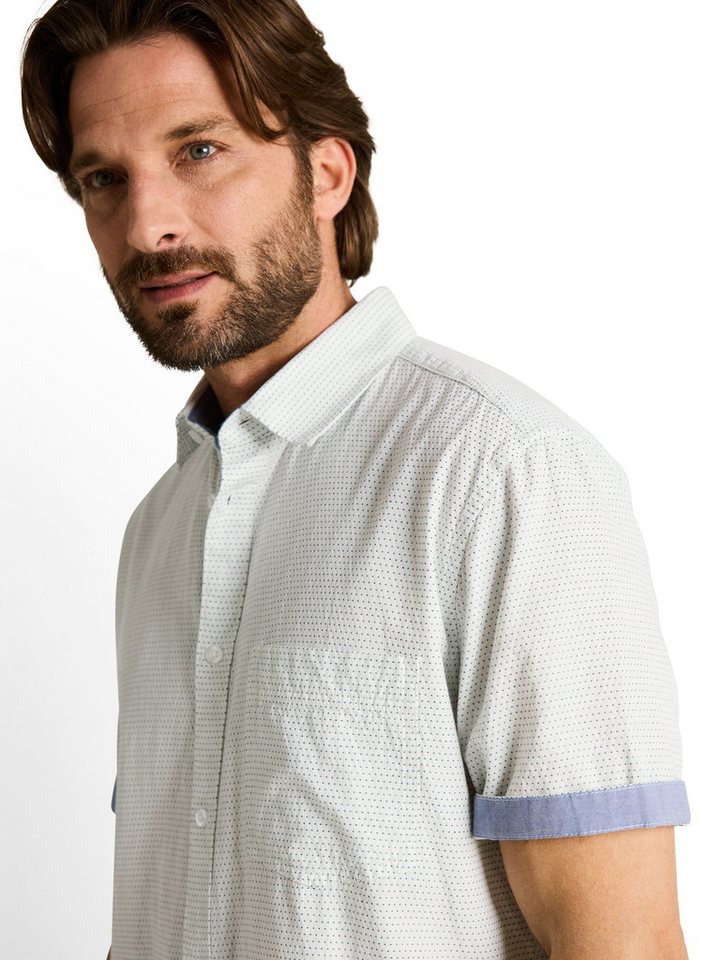 TOM TAILOR Kurzarmhemd mit Minimalprint – Bild 3 von 5