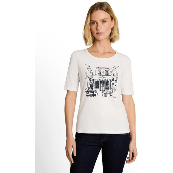 TOM TAILOR Kurzarmshirt Sommershirt mit Print