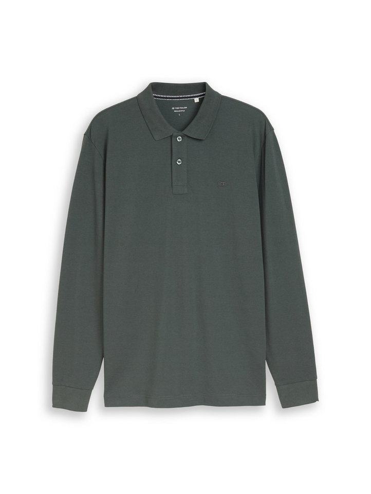 TOM TAILOR Langarm-Poloshirt Poloshirts (im Einserpack) Langarm Piqué Poloshirt – Bild 2 von 5