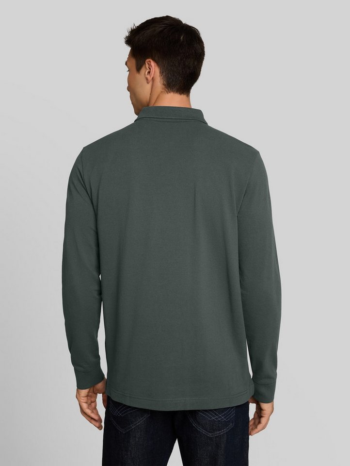 TOM TAILOR Langarm-Poloshirt Poloshirts (im Einserpack) Langarm Piqué Poloshirt – Bild 3 von 5