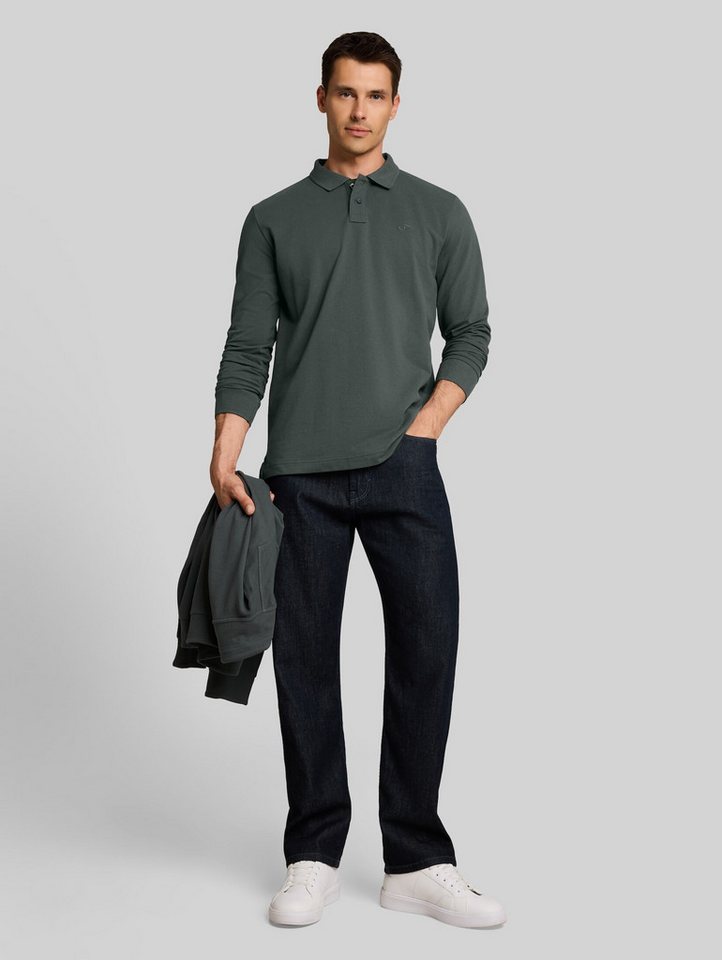 TOM TAILOR Langarm-Poloshirt Poloshirts (im Einserpack) Langarm Piqué Poloshirt – Bild 5 von 5