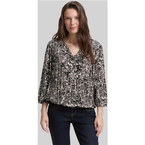 TOM TAILOR Langarmbluse Blusen & Shirts Bluse aus Viskose
