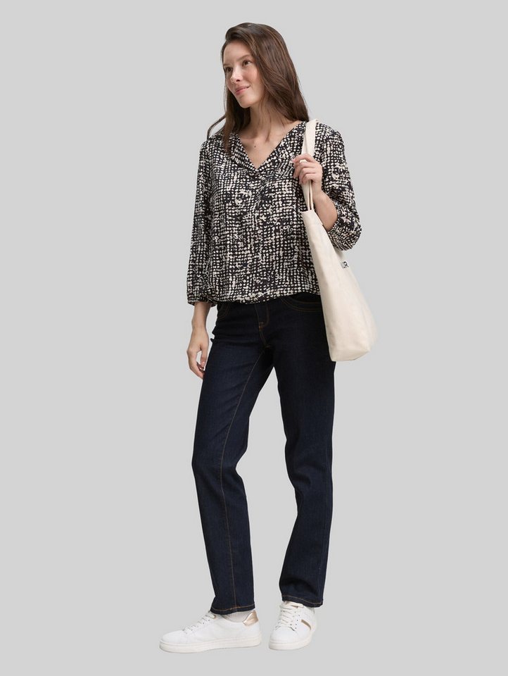 TOM TAILOR Langarmbluse Blusen & Shirts Bluse aus Viskose – Bild 5 von 5