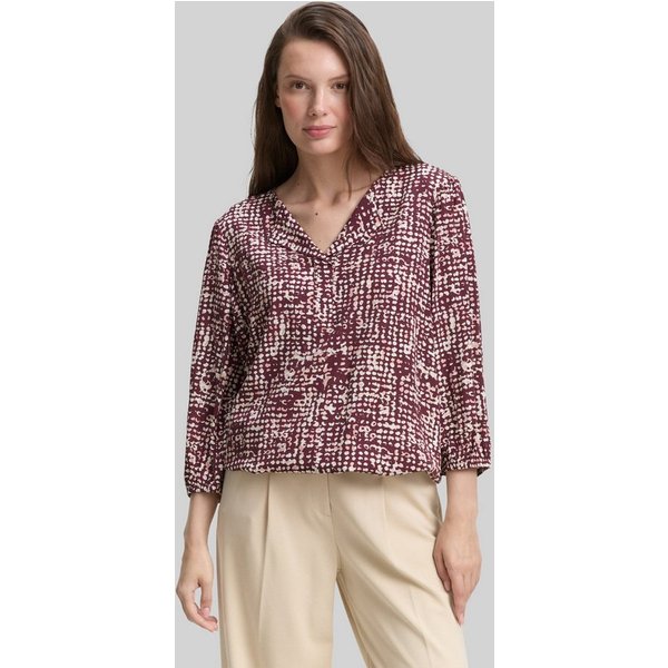 TOM TAILOR Langarmbluse Blusen & Shirts Bluse aus Viskose