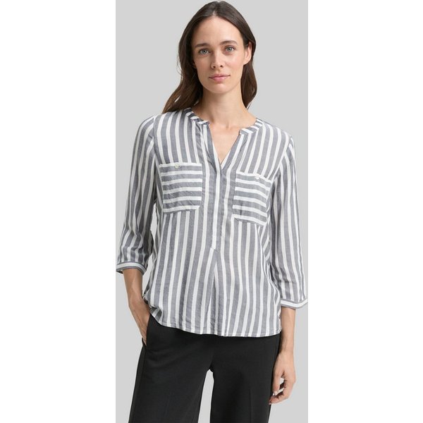 TOM TAILOR Langarmbluse Blusen & Shirts Bluse mit Streifenmuster