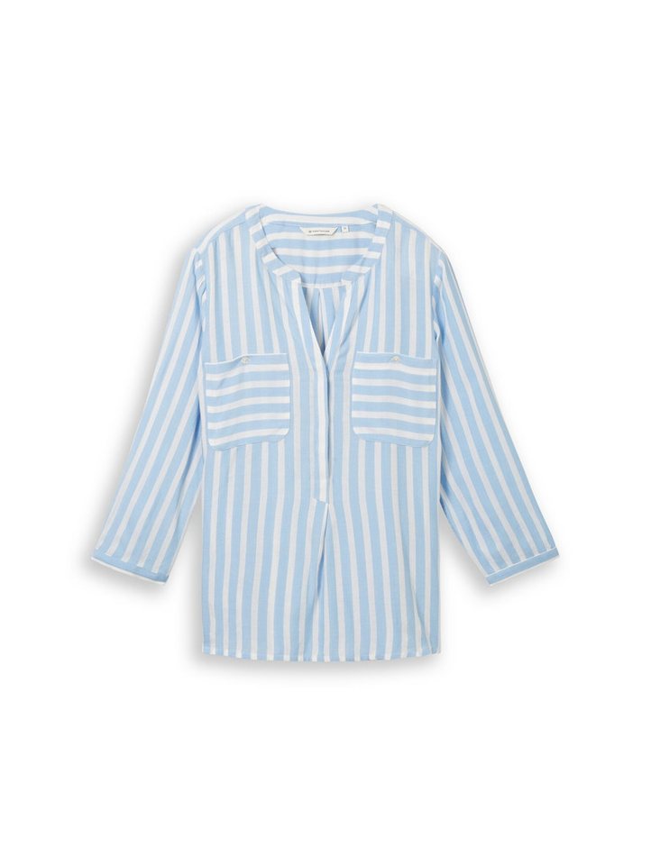 TOM TAILOR Langarmbluse Blusen & Shirts Bluse mit Streifenmuster – Bild 2 von 5