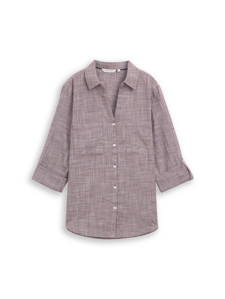 TOM TAILOR Langarmbluse Blusen & Shirts Bluse mit Brusttaschen – Bild 2 von 5