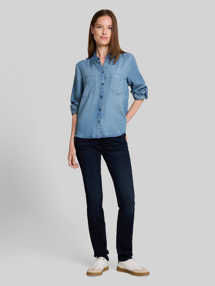 TOM TAILOR Langarmbluse Blusen & Shirts Bluse mit TENCEL™ Lyocell – Bild 5 von 5