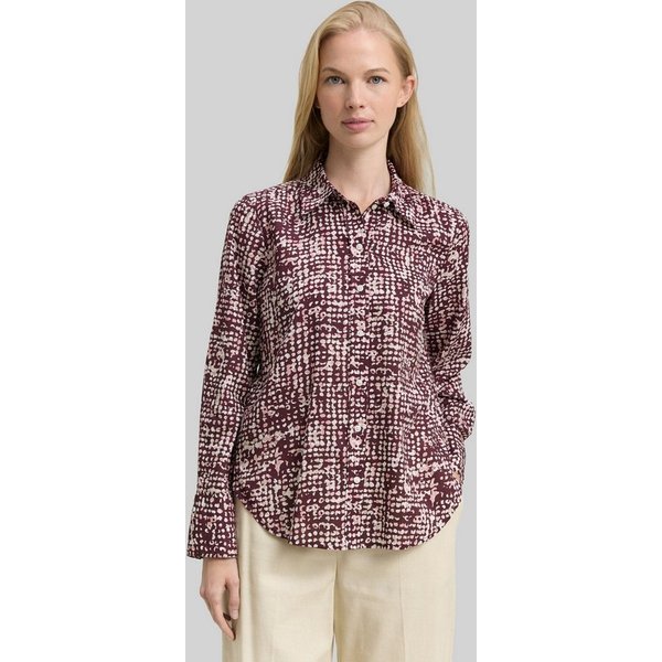 TOM TAILOR Langarmbluse Blusen & Shirts Hemdbluse mit Muster