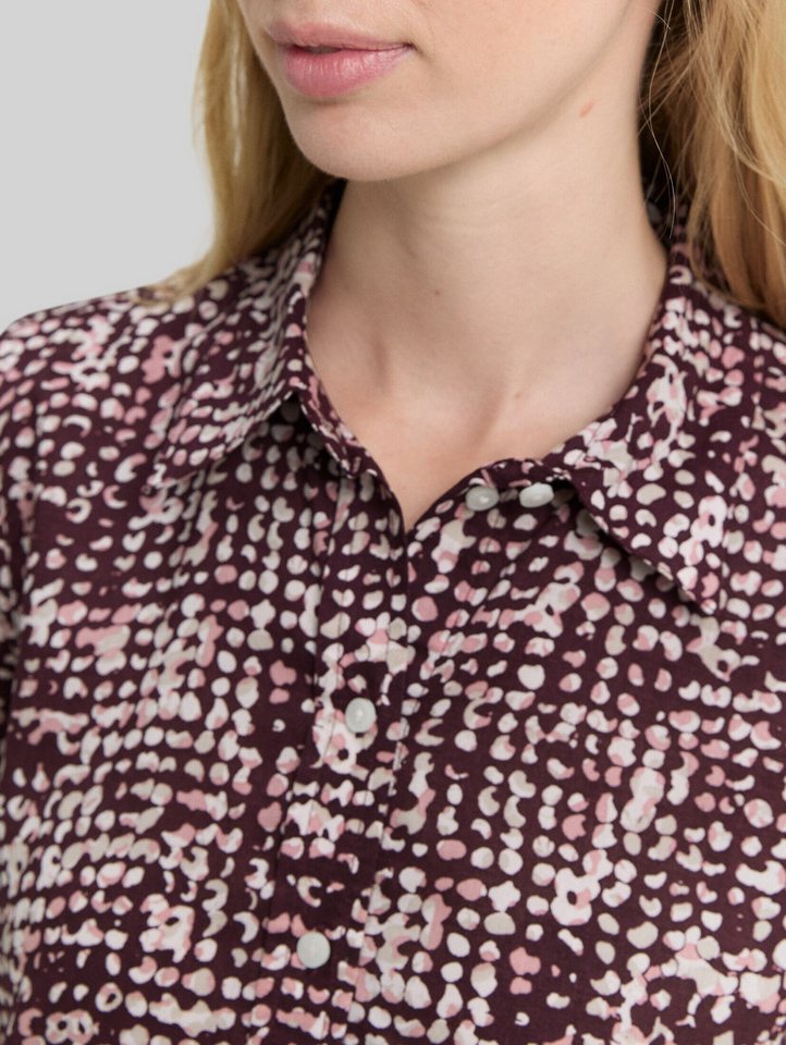 TOM TAILOR Langarmbluse Blusen & Shirts Hemdbluse mit Muster – Bild 4 von 5