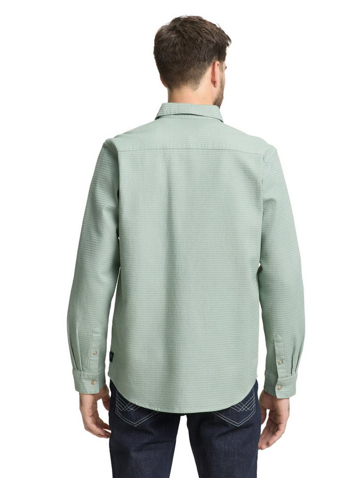 TOM TAILOR Langarmhemd mit Brust Tasche – Bild 2 von 5