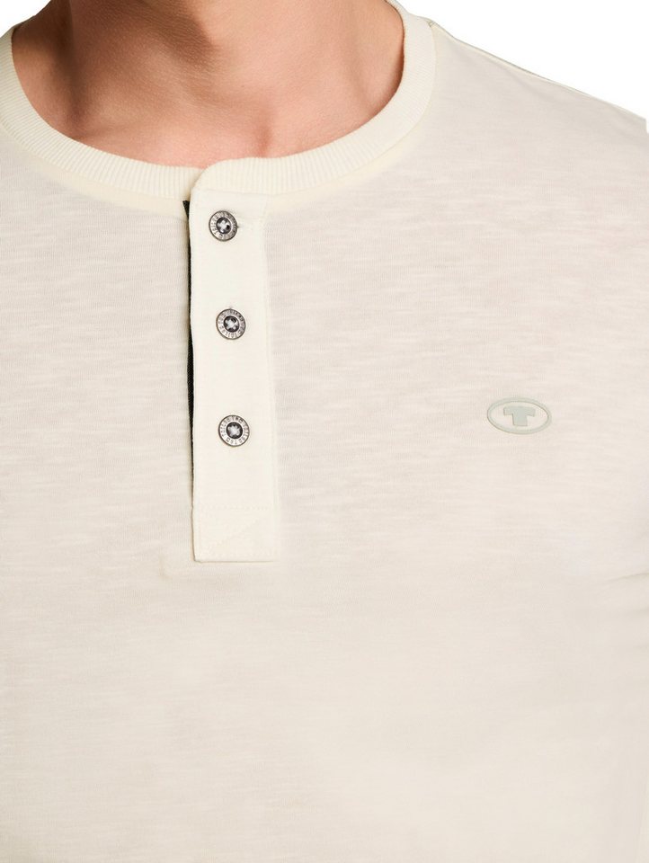 TOM TAILOR Langarmshirt mit Knopfleiste – Bild 2 von 5