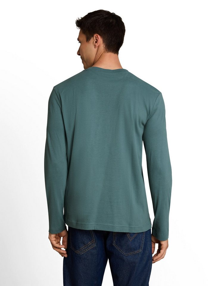 TOM TAILOR Langarmshirt mit Logo Print – Bild 3 von 5