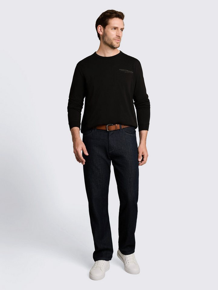 TOM TAILOR Langarmshirt mit Logo-Print – Bild 4 von 5