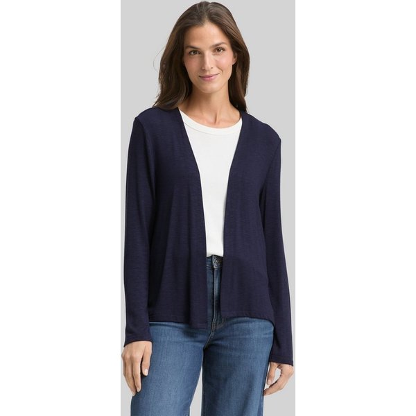 TOM TAILOR Langarmshirt T-Shirt Basic Cardigan