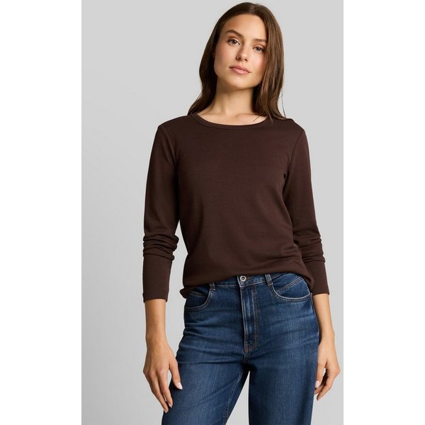 TOM TAILOR Langarmshirt T-Shirt (im Einserpack) Basic Langarmshirt aus Baumwolle