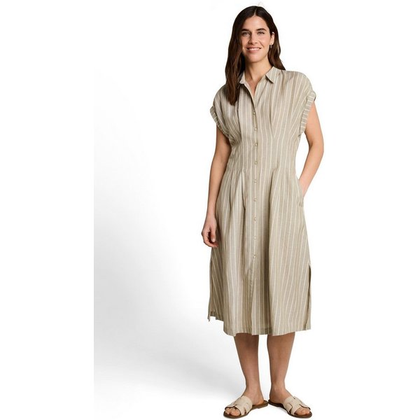 TOM TAILOR Midikleid mit Streifen Muster