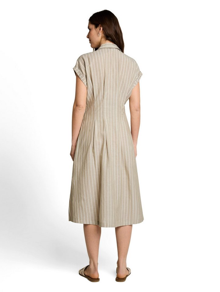 TOM TAILOR Midikleid mit Streifen Muster – Bild 2 von 5