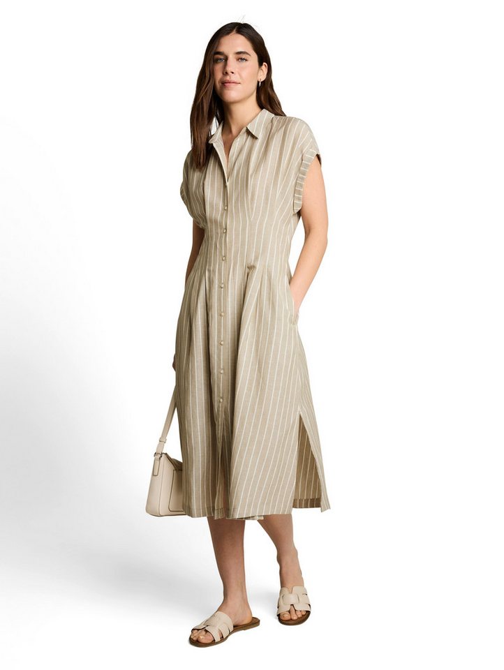TOM TAILOR Midikleid mit Streifen Muster – Bild 4 von 5