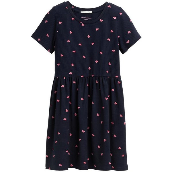 TOM TAILOR Minikleid mit All-Over Print