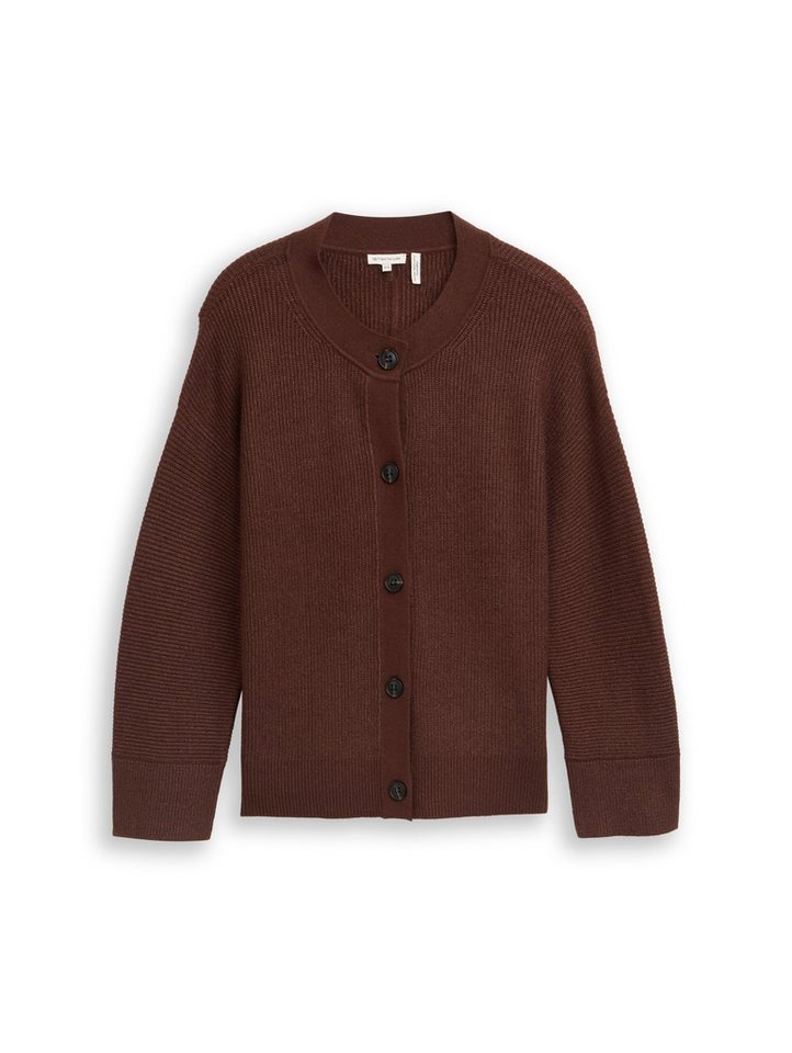 TOM TAILOR PLUS Cardigan mit Rippbündchen – Bild 5 von 5