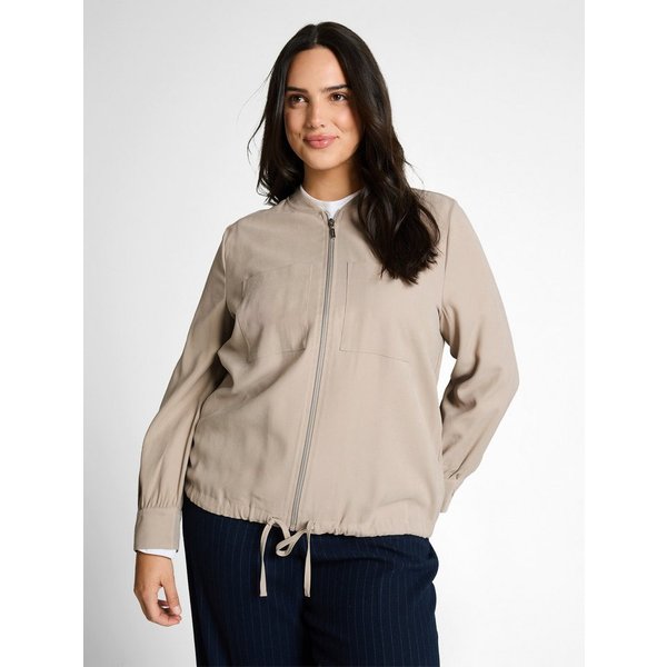 TOM TAILOR PLUS Jackenblazer mit Tunnelzug