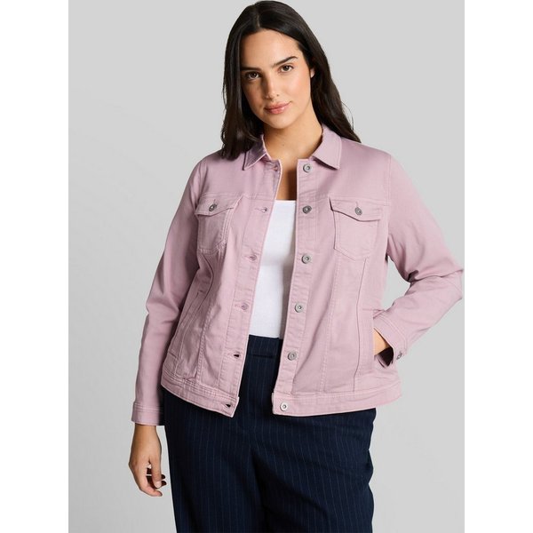 TOM TAILOR PLUS Jeansjacke Jacken Plus Size - Jeansjacke mit Eingriffstaschen