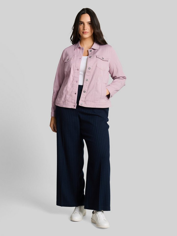 TOM TAILOR PLUS Jeansjacke Jacken Plus Size - Jeansjacke mit Eingriffstaschen – Bild 5 von 5