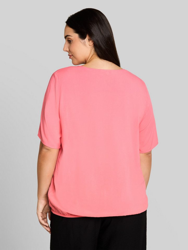 TOM TAILOR PLUS Kurzarmbluse Blusen & Shirts Plus Size - Bluse aus Viskose – Bild 3 von 5