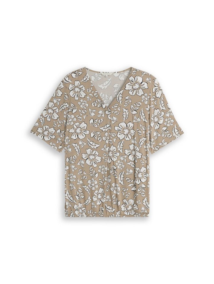 TOM TAILOR PLUS Kurzarmbluse Blusen & Shirts Plus Size - Bluse aus Viskose – Bild 2 von 5