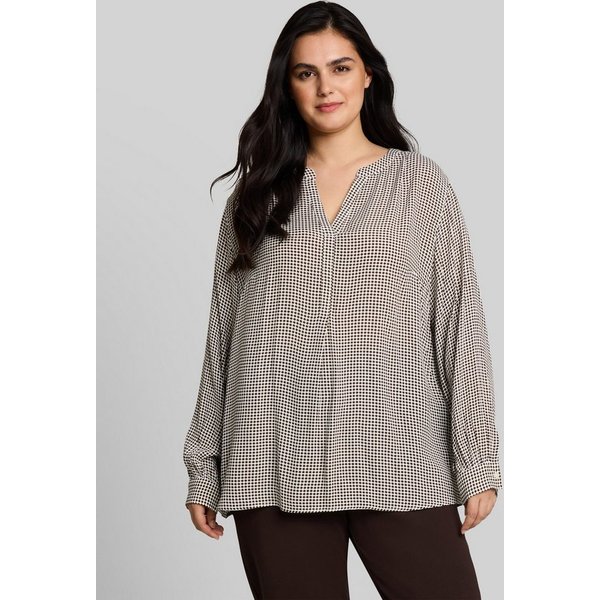TOM TAILOR PLUS Langarmbluse Blusen & Shirts Plus Size - Bluse aus Viskose