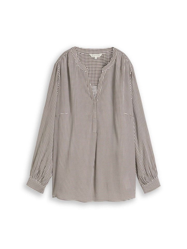 TOM TAILOR PLUS Langarmbluse Blusen & Shirts Plus Size - Bluse aus Viskose – Bild 2 von 5