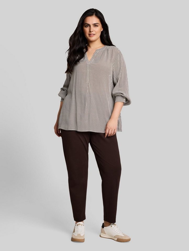 TOM TAILOR PLUS Langarmbluse Blusen & Shirts Plus Size - Bluse aus Viskose – Bild 5 von 5