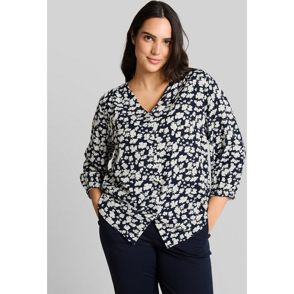 TOM TAILOR PLUS Langarmbluse Blusen & Shirts Plus Size - Bluse aus Viskose
