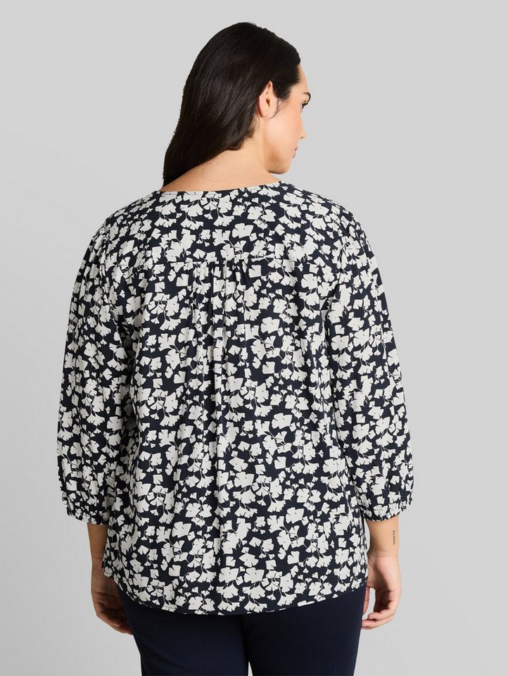 TOM TAILOR PLUS Langarmbluse Blusen & Shirts Plus Size - Bluse aus Viskose – Bild 3 von 5