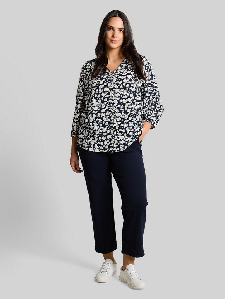 TOM TAILOR PLUS Langarmbluse Blusen & Shirts Plus Size - Bluse aus Viskose – Bild 5 von 5