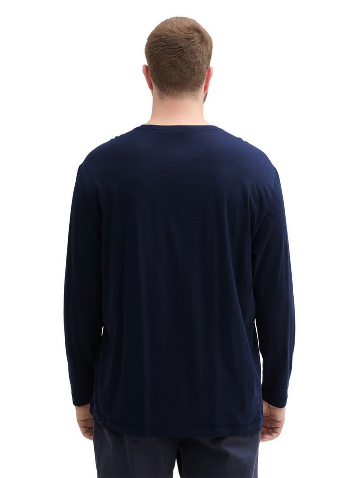 TOM TAILOR PLUS Langarmshirt mit Print/Große Größen – Bild 2 von 5