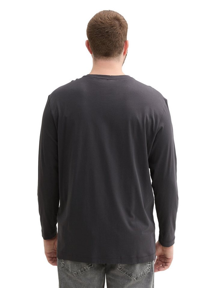 TOM TAILOR PLUS Langarmshirt mit Print/Große Größen – Bild 2 von 5