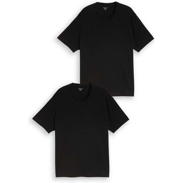 TOM TAILOR PLUS Print-Shirt (Packung, 2er) im 2er Pack