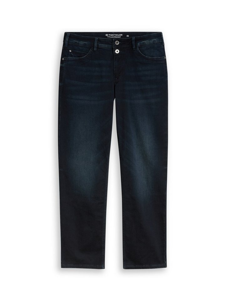 TOM TAILOR PLUS Straight-Jeans Jeanshosen Plus Size - TTPLUS STRAIGHT Jeans mit Stretch – Bild 3 von 5