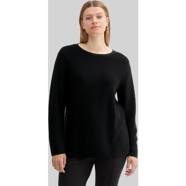TOM TAILOR PLUS Strickpullover Pullover & Strickjacken Plus Size - Strickpullover aus Bio-Baumwolle