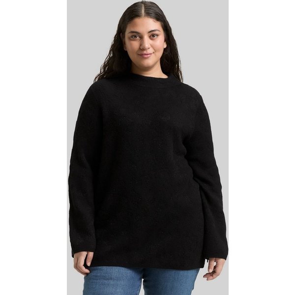 TOM TAILOR PLUS Strickpullover Pullover & Strickjacken Plus Size - Strickpullover mit Glitzer-Effekt