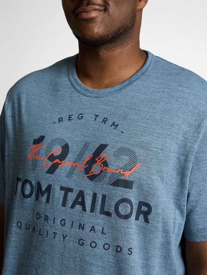 TOM TAILOR PLUS T-Shirt mit Logo Print – Bild 3 von 5